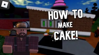How To Make Cake! (Farming and Friends)