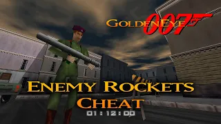 GoldenEye 007 - Unlocking "Enemy Rockets" Cheat - Streets Agent