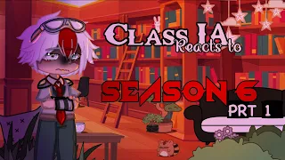 Class 1-Gay Reacts To Season 6 ✨ Part 1 ‥ ( Hawks / Dabi ) REPOST