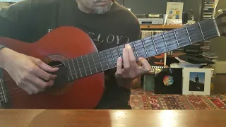 Pink Floyd - Welcome To The Machine (acoustic guitar cover)