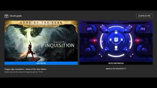 link ; Free Gratis PC Epic Games ; Dragon Age Inquisition goty