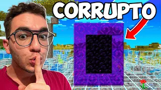 HICE CORRUPTO el MUNDO de mi AMIGO en MINECRAFT