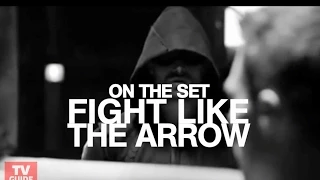 Arrow's stunt coordinator teaches us how to fight like Oliver Queen -- On the Set!