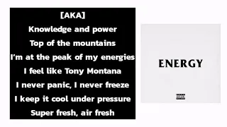 AKA - Energy (Lyric Video) ft. Gemini Major