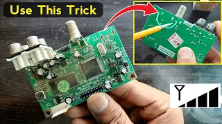 Very Important Video❗️Setup Box में Lnb का कनेक्टर टूट जाये तो ये काम कर लो | setup box card repair