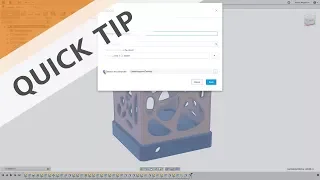 Autodesk Fusion 360 | Quick Tip: Export Files