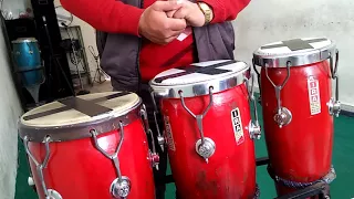 Learn Congo drum disco beat 8 beat for beginners part 1