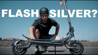 TNE FLASH SILVER - TORQUE BEAST Electric Scooter REVIEW / Kugoo G1 PRO / Dragon Lightning V2