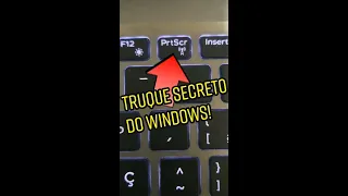 TRUQUE SECRETO DO WINDOWS! #dicas #tutorial #windows #shorts