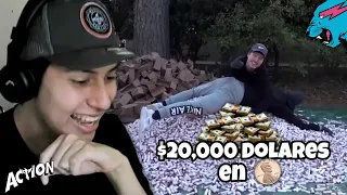 Reaccionando a MrBeast | Puse Millones de Centavos en el Patio de Mi Amigo | TitoAction