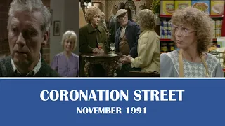 Coronation Street - November 1991
