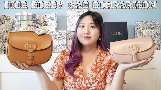 Dior East West Bobby Bag vs. Medium Dior Bobby Bag - Pricing, Dimensions, What Fits, Shoulder Straps