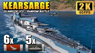 Battleship Kearsarge - Effective attacks from both air and surface