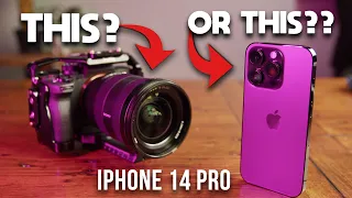 Iphone 14 Pro VS Sony A74 for Cinematic Video