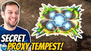 Don't tell ANYBODY about gold base PROXY TEMPEST! | Against The Meta #13 StarCraft 2