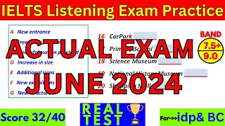 8 JUNE, 13 JUNE, 22 JUNE 2024 IELTS LISTENING PRACTICE TEST 2024 WITH ANSWERS | IELTS | BC & IDP