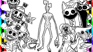 Zoonomaly Coloring Pages New / How to color All New Bosses and Monsters from Zoonomaly2 / NCS MUSIC