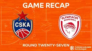 2018.03.21 - CSKA Moscow vs Olympiacos Piraeus 89-81 (Euroleague 2017-18, RS, Game 27)