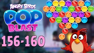 Angry Birds Pop Blast Gameplay Pt 31: Levels 156-160 - RIP Win Streak