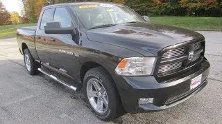 2011 Dodge Ram 1500 HEMI Sport видео обзор. 2011 тест драйв Додж Рэм 1500. Пикапы из США