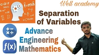 PDE #2 | Separation of Variables | AEM | Maths 3 | GTU example (Eng-Hindi)