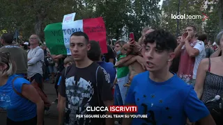 No Green Pass, manifestanti sotto la sede Rai: continua la protesta a Milano