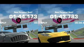 Real Racing 3 WTT New Personal Best! with Aston Martin ONE-77 / Ferrari 812 Superfast!
