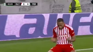 Olympiacos v Ferencvaros 1-0 Ayoub El Kaabi late goal earn win | Conference League Match recap