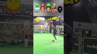 Robot vs Popular Football Players: Robot Goalkeeper Challenge 🦾🥅 #neymar #messi #ronaldo #salah