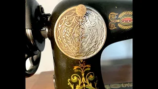 Relaxing Video For Crafters | Cleaning my Antique Sewing Machine | ASMR NO TALKING, MUSIC