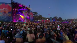 Pretty Lights - Rainbows and Waterfalls - Hulaween 2023 - 360 Video