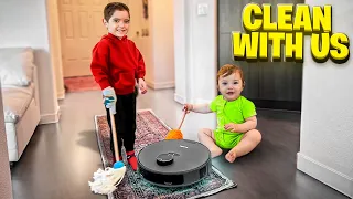 CLEAN THE HOUSE WITH US!!!