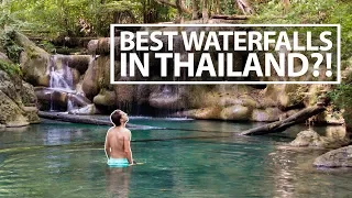 BEST WATERFALLS IN THAILAND | Kanchanaburi, Thailand 🇹🇭