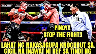 MARCH 28 2024 LAHAT SILA KNOCKOUT!! GIGIL NA INAWAT NI REF ANG AYAW MAG PAAWAT NA PINOY!