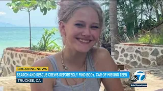 Search and rescue group believes they've found car, body of missing teen Kiely Rodni in CA | ABC7