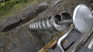 Archimedes Screw Water Pump