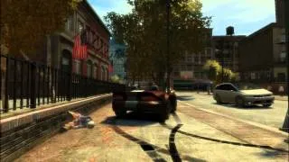 GTA 4 Multiplayer freemode - crash, stunts, funny things