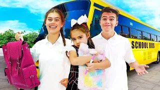 Types of students at school Nastya Artem Mia Funny School Stories and rules with friends