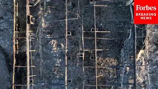 Drone Footage Reveals Shocking Devastation To Texas Panhandle Due To Wildfires