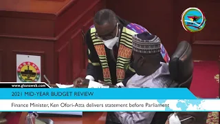 FULL SPEECH: Ken Ofori-Atta presents 2021 mid year budget review to Parliament