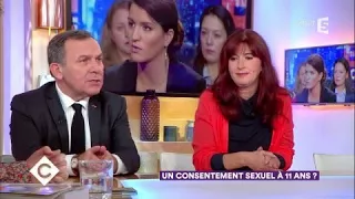 Un consentement sexuel à 11 ans ? - C à Vous - 14/11/2017