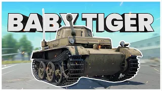 This TANK is a BABY TIGER 1 (War Thunder Pz.Sfl.Ic)