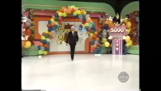 The Price is Right:  April 9, 1998  (5,000TH SHOW!!!!)