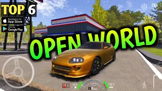 Top 6 Best New Open-World Car Driving Games For Android/IOS