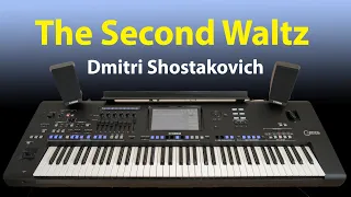 Dmitri Shostakovich - The Second Waltz - Keybord Yamaha Genos Cover Instrumental