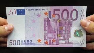 Banconota 500 Euro Prima Serie BCE EU