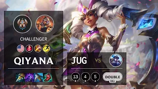 Qiyana Jungle vs Sejuani - NA Challenger Patch 11.4