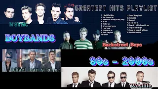 Best Boybands' Collection Playlist 2023 I Westlife - Backstreet Boys - NSYNC - MCLTR