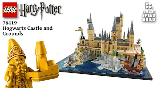 LEGO Hogwarts Castle and Grounds - Harry Potter Speed Build (76419)