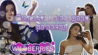 Бюджетные покупки на весну с WildBerries |  одежда на весну | валдберис